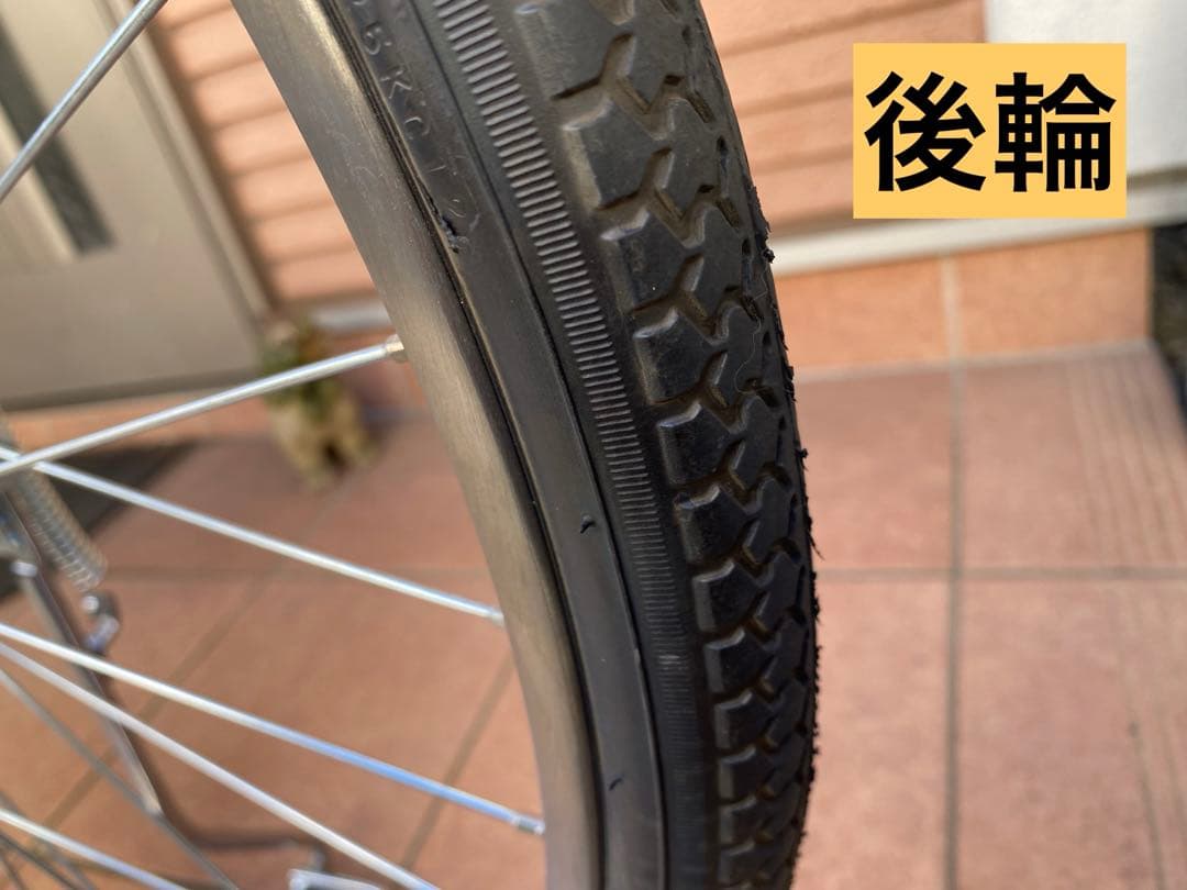 電動自転車　PAS CITY バッテリー、後輪廻り新品交換済み　指定地域無料配送