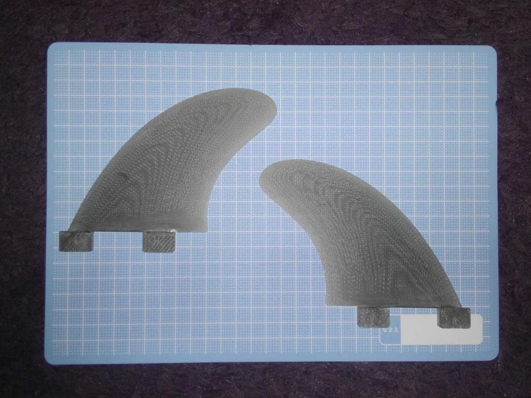 2+1 センター サイド フィン セット サンディング グラスフィン