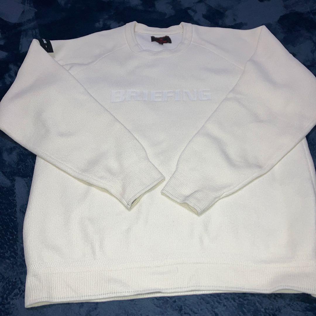新品同様品 ブリーフィング ゴルフ セーター クルーネック ニット2025