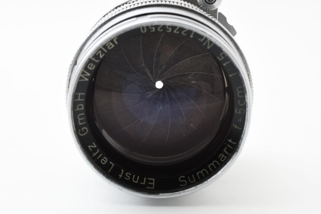 レンズ(単焦点) Leica Summarit 5cm 50mm f1.5 L39 #153