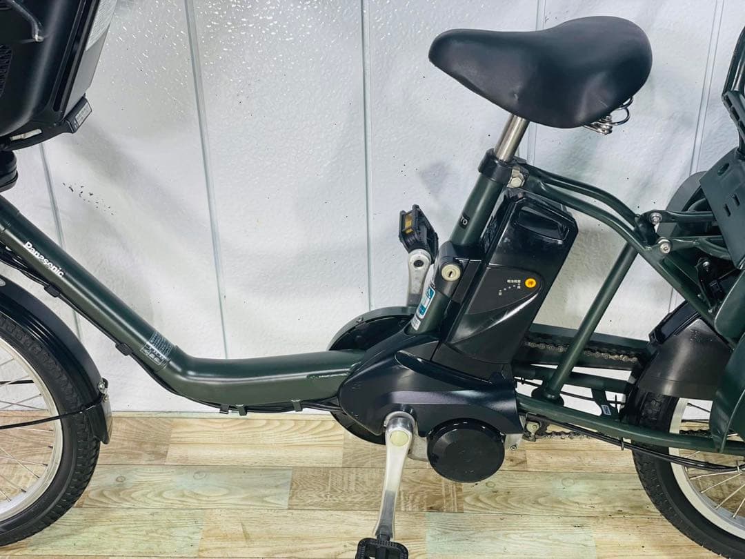 2962パナソニック13.2アンペア　3人乗り対応子供乗せ　電動アシスト自転車