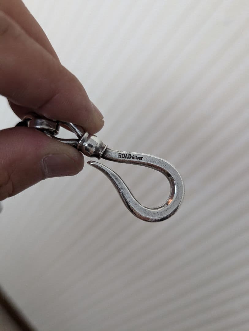 【限界値下げ】ROAD ウォレットチェーン　ショート23センチ・重さ約88グラム