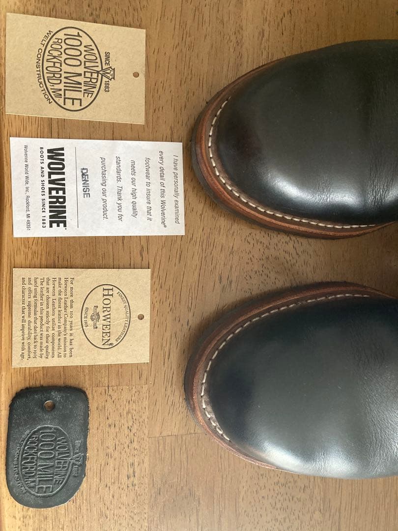 WOLVERINE 1000mile Evans 8D 極美品