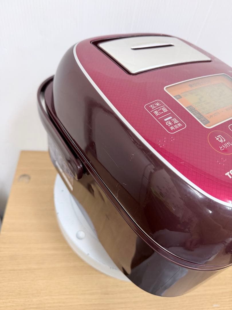 TOSHIBA 圧力IH 炊飯器 RC-10VXM 5.5合炊き 2018年製