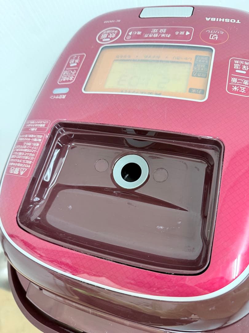 TOSHIBA 圧力IH 炊飯器 RC-10VXM 5.5合炊き 2018年製