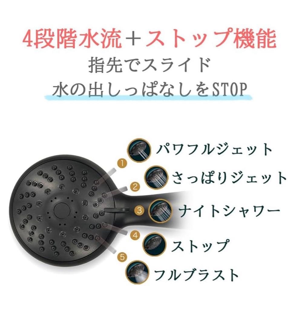 新品　アクアビュル シャワーS 日本製　ウルトラファインバブル×手元ストップ