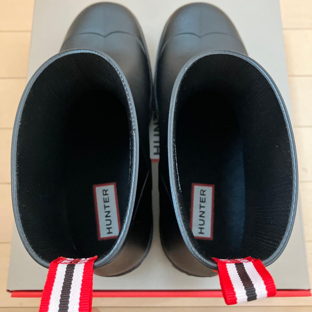 ［国内正規品］ハンター　レインブーツ　ショートタイプ　ブラック