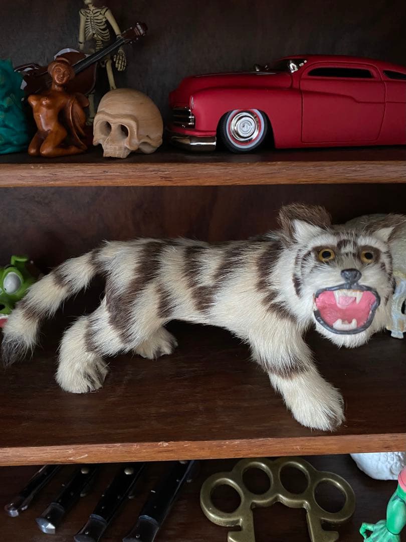 虎 タイガー 剥製 置物 ロカビリー tattoo ホットロッド クリームソーダ