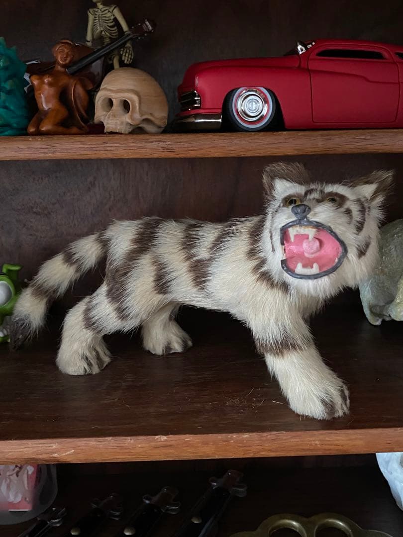 虎 タイガー 剥製 置物 ロカビリー tattoo ホットロッド クリームソーダ