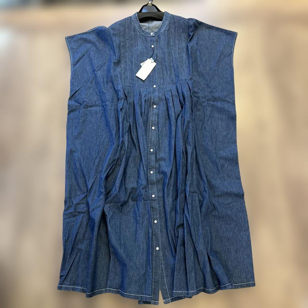 新品　ヤマダヤ　スコットクラブ購入　vin デニム　ワンピース　ビッグシルエット