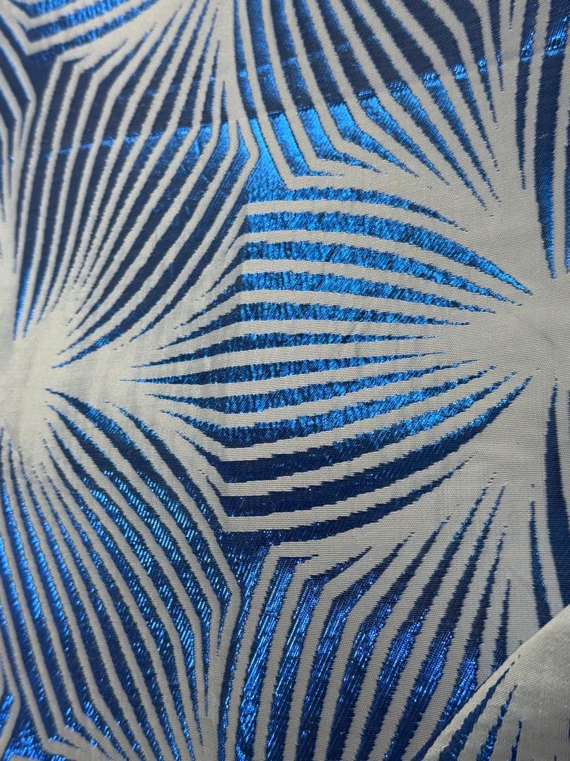 KIYO　大人兵児帯【水紋】　【スノーホワイトプラチナシルバー】のセット