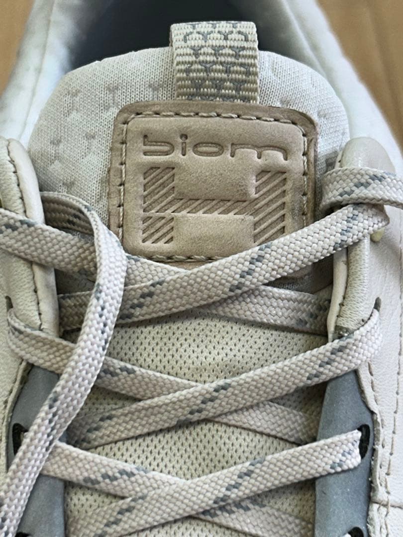 ecco エコー　ベージュ レーデイスゴルフシューズ