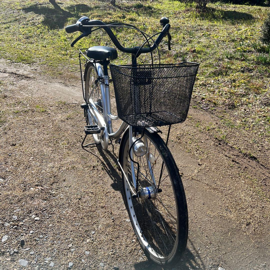シルバー シティサイクル 前面バスケット付き　取りに来られる方