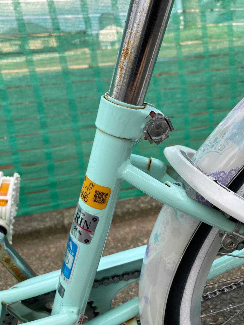 ブリヂストン リコリーナ 子供用自転車 ミントグリーン 22インチ