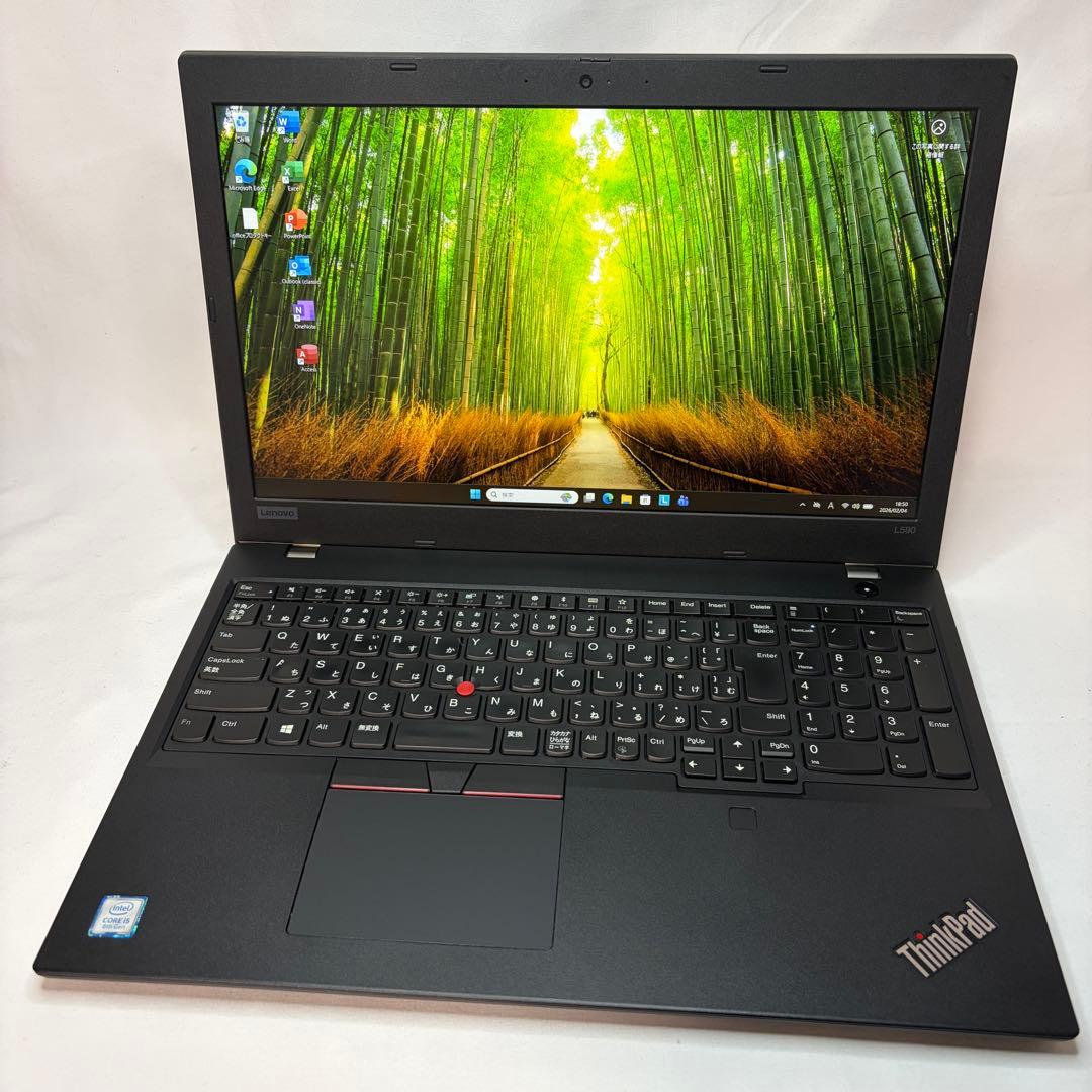 美品 ThinkPad L590 Core i5 8GB 256GB フルHD