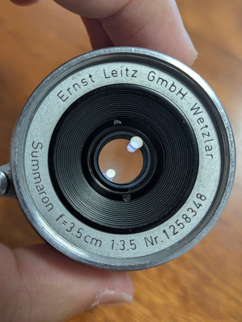 Summaron 35mm F3.5 Mマウントレンズ