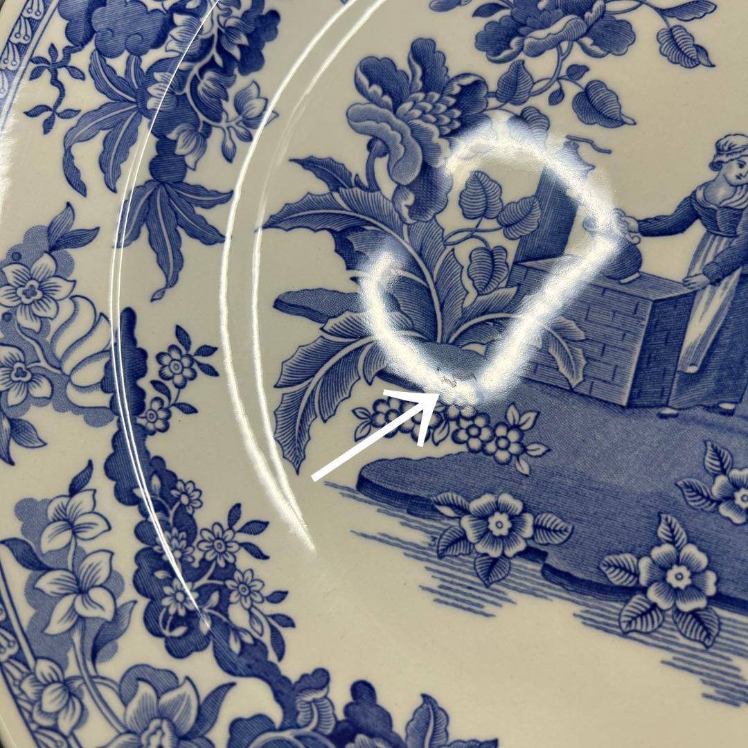 スポード　ブルールームコレクション　GIRL AT WELL プレート５枚