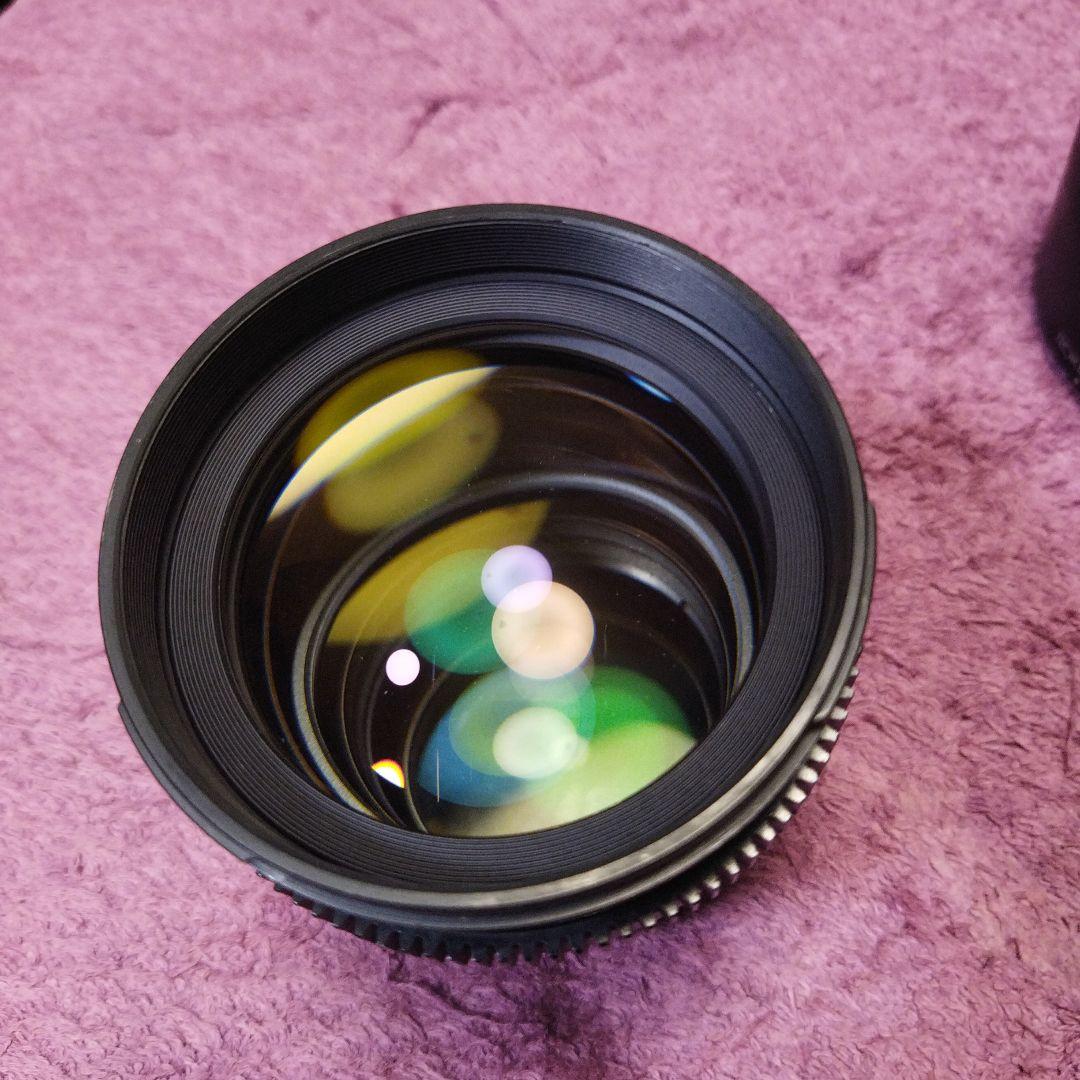 ROKINON キャノンマウント　85mm F1.4 cinema用