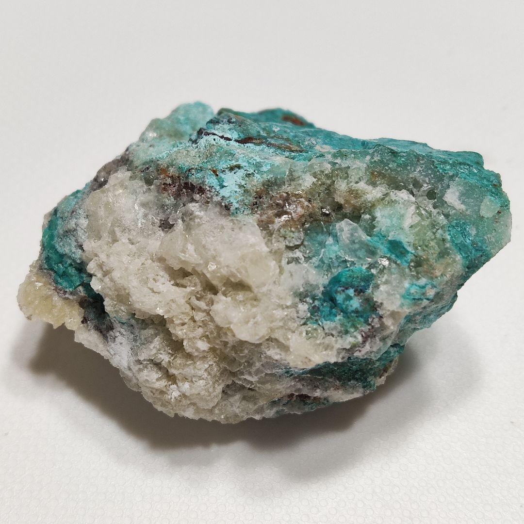 パワーストーン　天然石　クリソコラ　珪孔雀石　原石　31 g　No.53