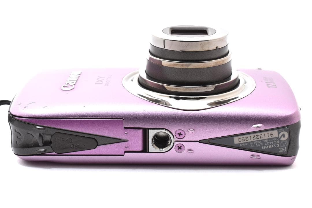 キヤノン　Canon IXY 930 IS パープル ピンク 《動作確認済み》