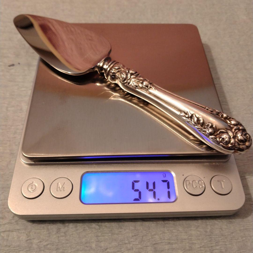 霹靂一閃　純銀ハンドル　ケーキサーバー