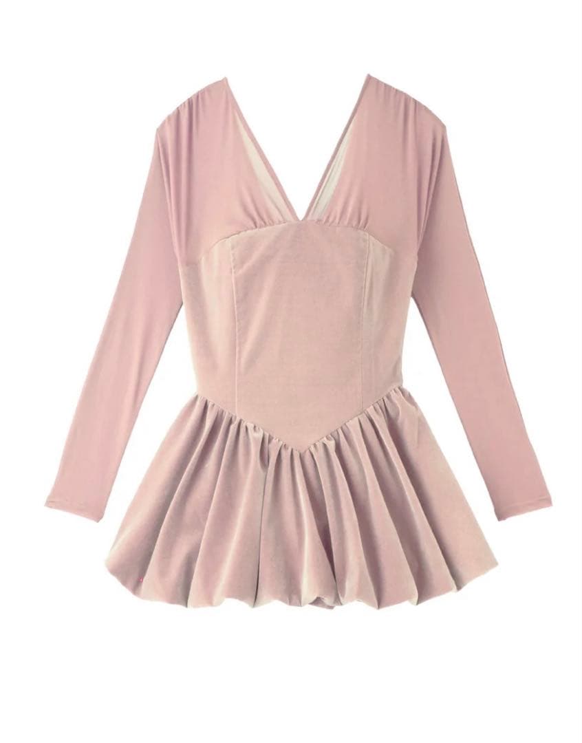 polaura ビスチェドッキングバルーントップス