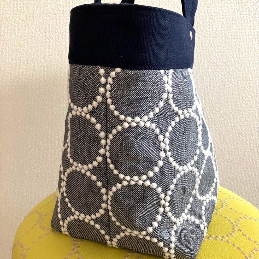 トートバッグ　ネイビー