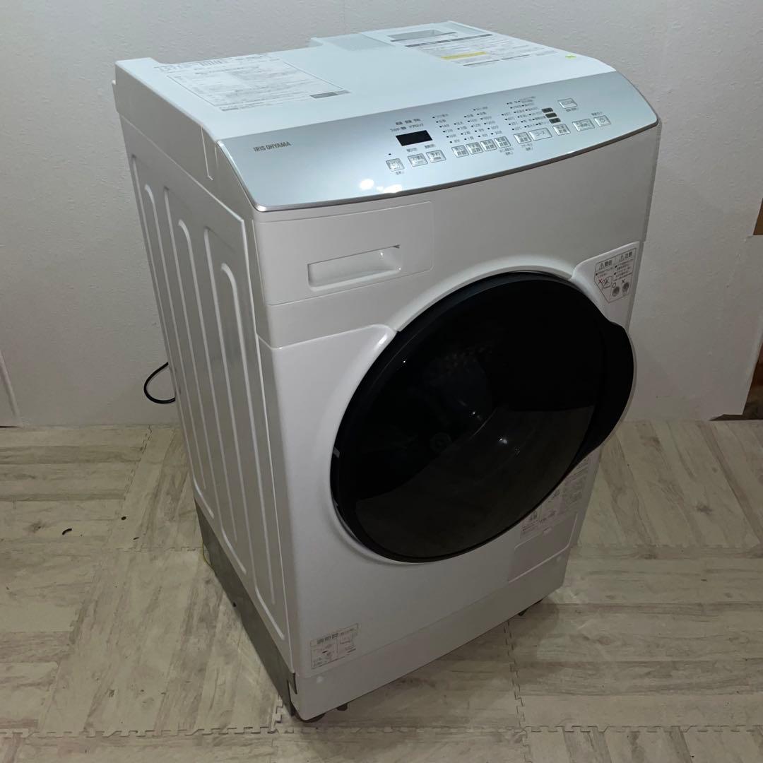 送料設置無料　IRIS OHYAMA　ドラム式洗濯機　8kg/4kg 新生活