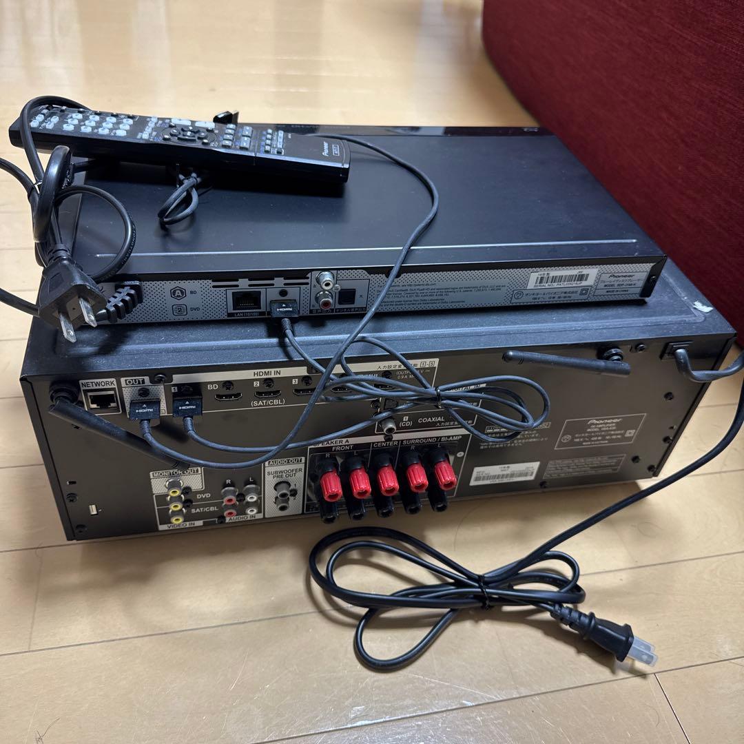 三*松様 【プレーヤー接続済み】 Pioneer AVアンプ ブラック VSA-