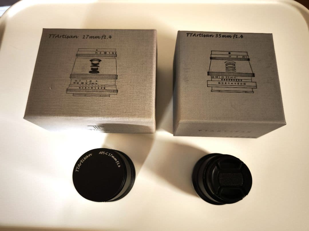 TT-Artisan 17mm F1.4 Xと35mm F1.4　良品廉価