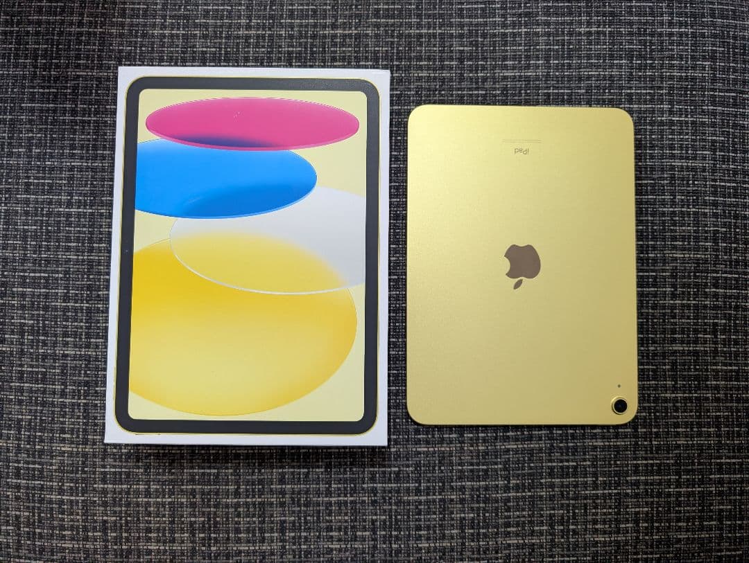 Apple iPad10世代イエロー256GB