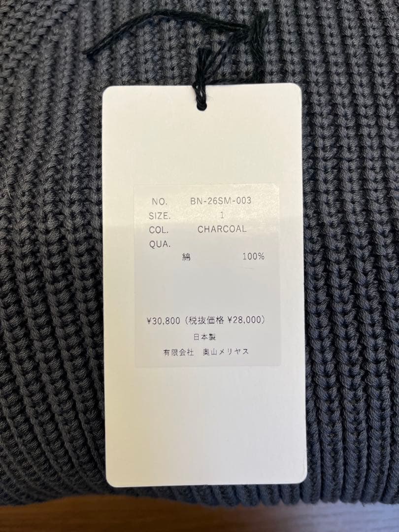 トップス BATONER SIGNATURE COTTON KNIT size 1