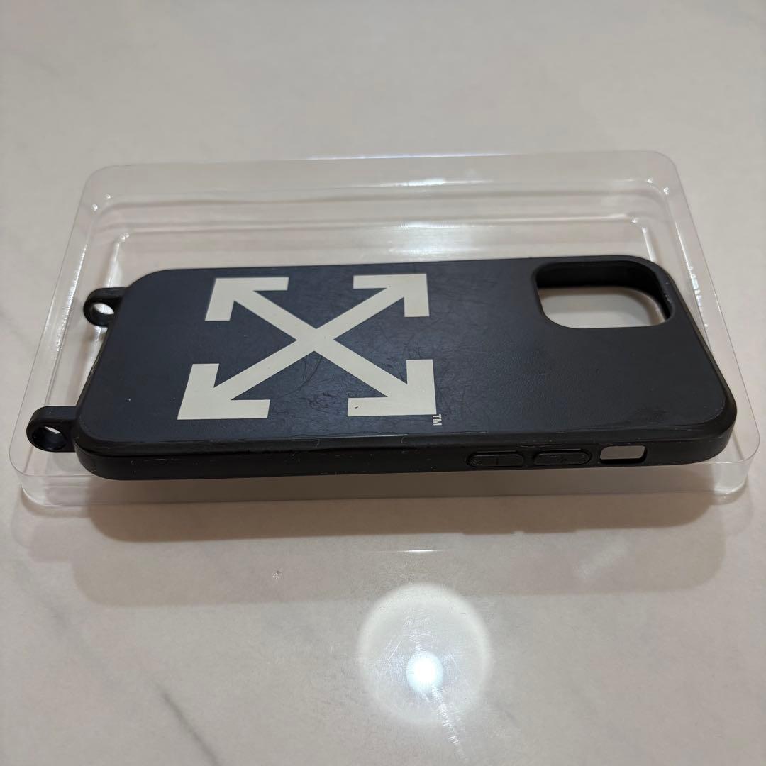 off-white オフホワイト iPhone 12 ストラップ ケース