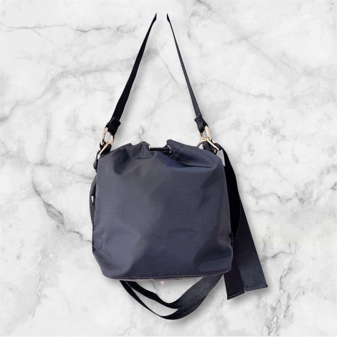 LeSportsac × LANVIN en Bleu 巾着ショルダー 2way