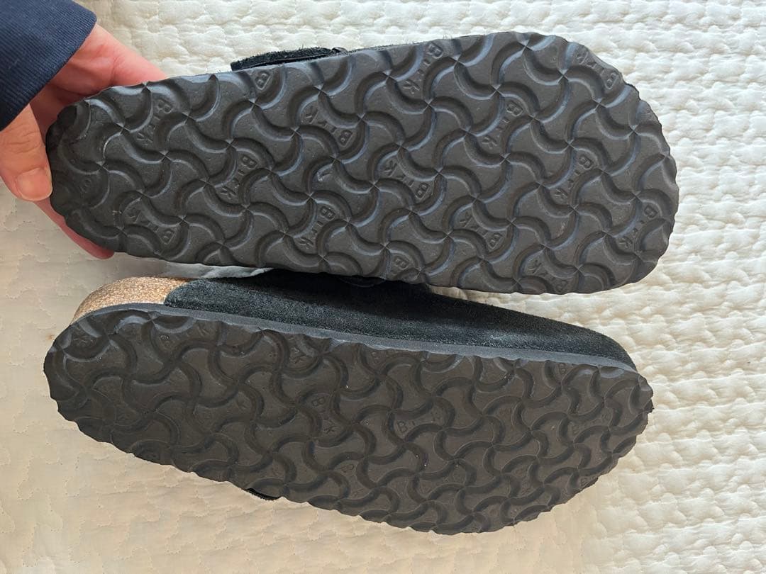 Birkenstock Boston Shearling ブラック 38