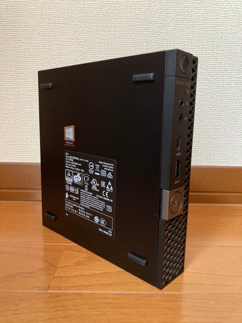 DELL 7060 Windows11 新品SSD:1TB メモリー:8GB