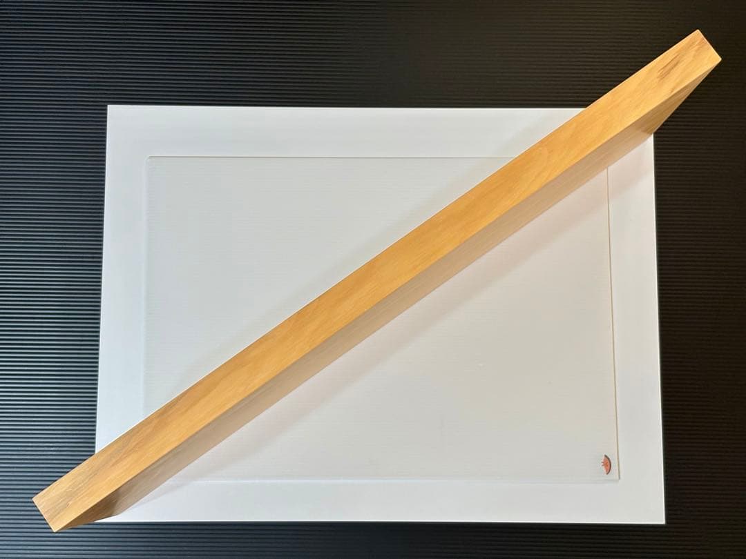 榧（かや）まな板 137 柾目　大きめ長め厚め