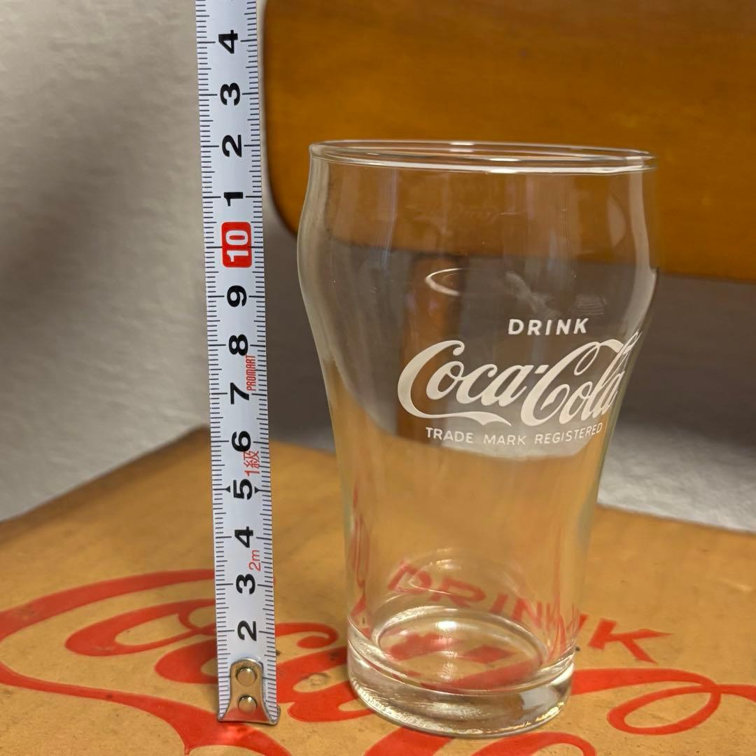 【CocaColaコカコーラ】グラス12個セット✴︎昭和レトロ✴︎箱付き