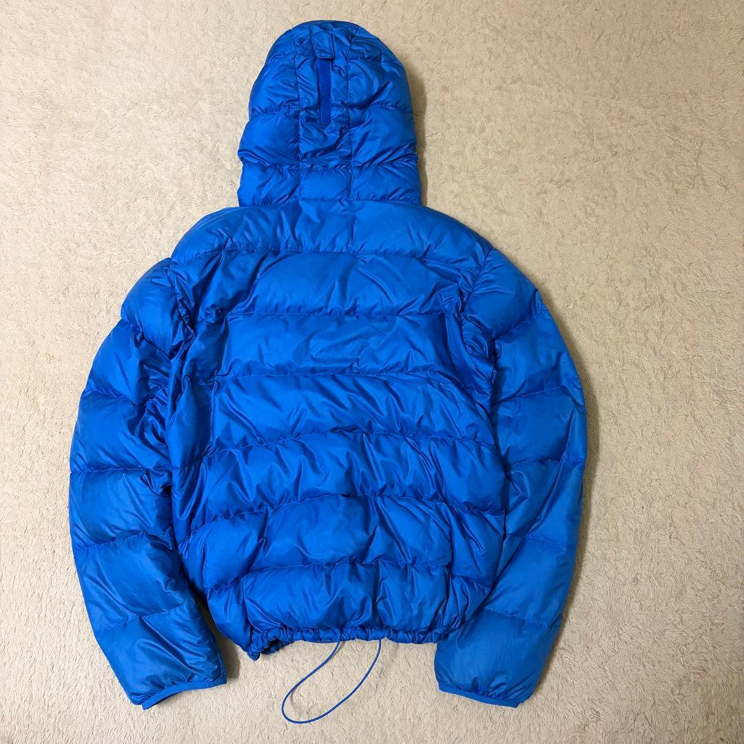 00s Y2K mont-bell ライトアルパインダウン パーカ L ブルー