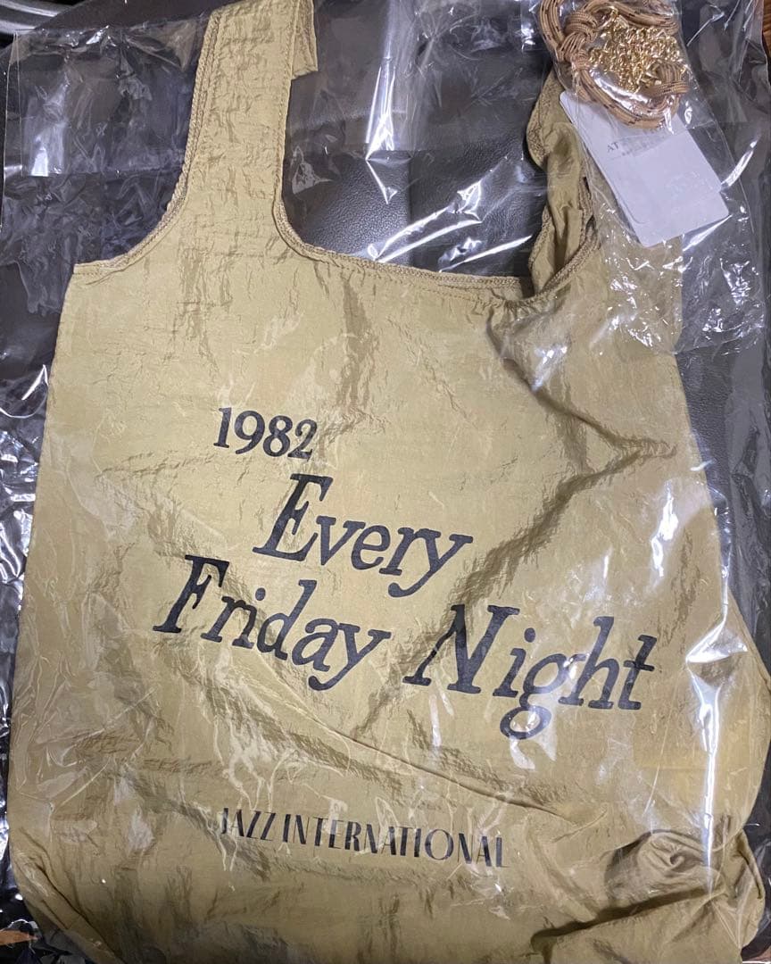 新品 SKIN スキン 別注フォルダブルパッカブルトートwithチャーム