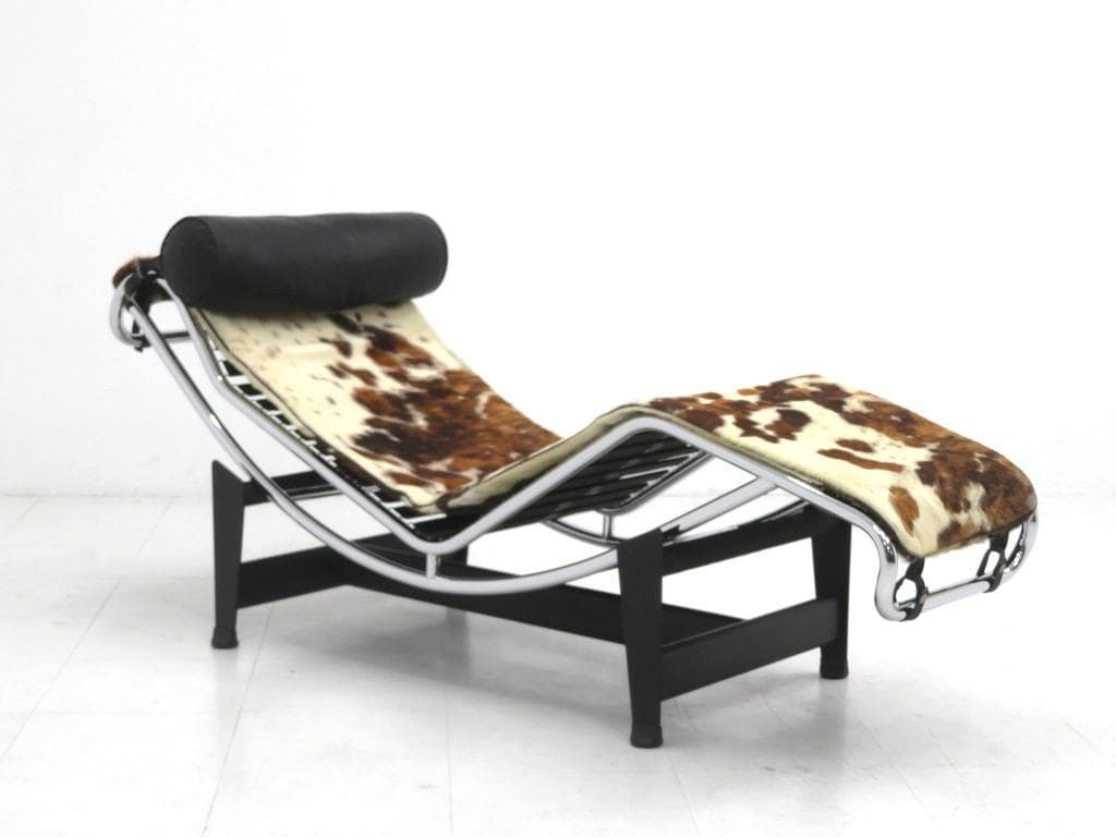 IDC大塚家具　コルビジェ　LC4　ハラコ　リクライニングソファ　シェーズロング