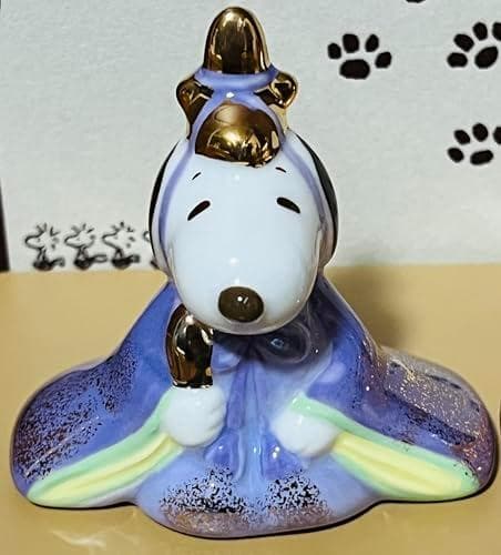 新品未開封スヌーピー ＆ ベル 磁器ひな人形 PEANUTS ひな祭り 雛人形