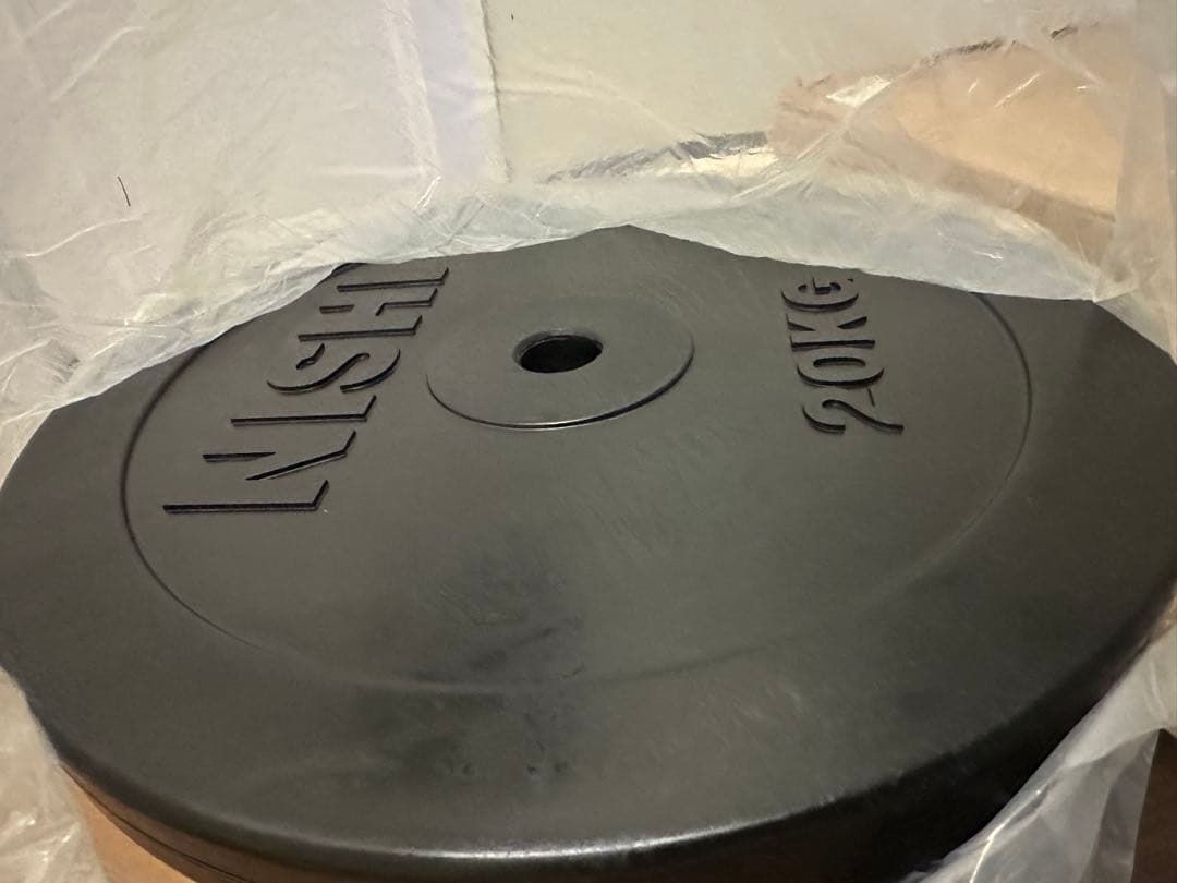 NISHI ラバートレーニングプレート 20kg ②