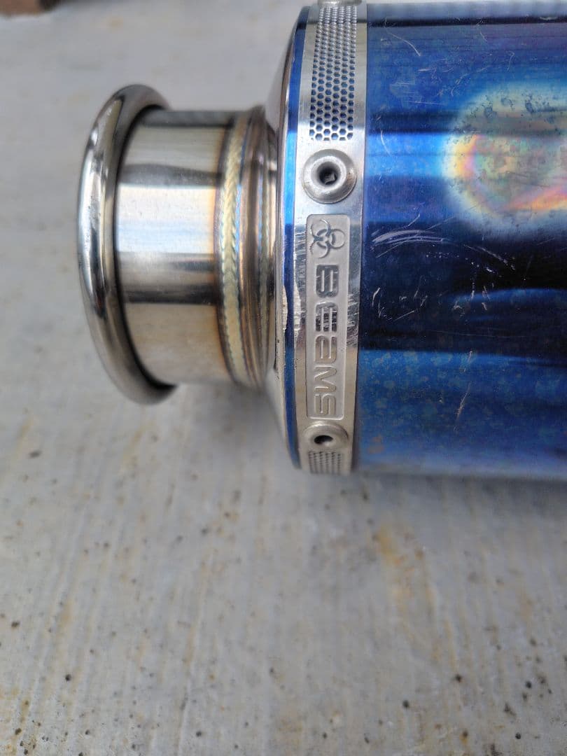 マジェスティ125用　社外マフラー　BEAMS