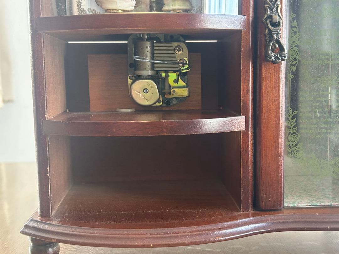 【リトルグレイラビット】 木製 ジュエリーボックス（オルゴール付き）