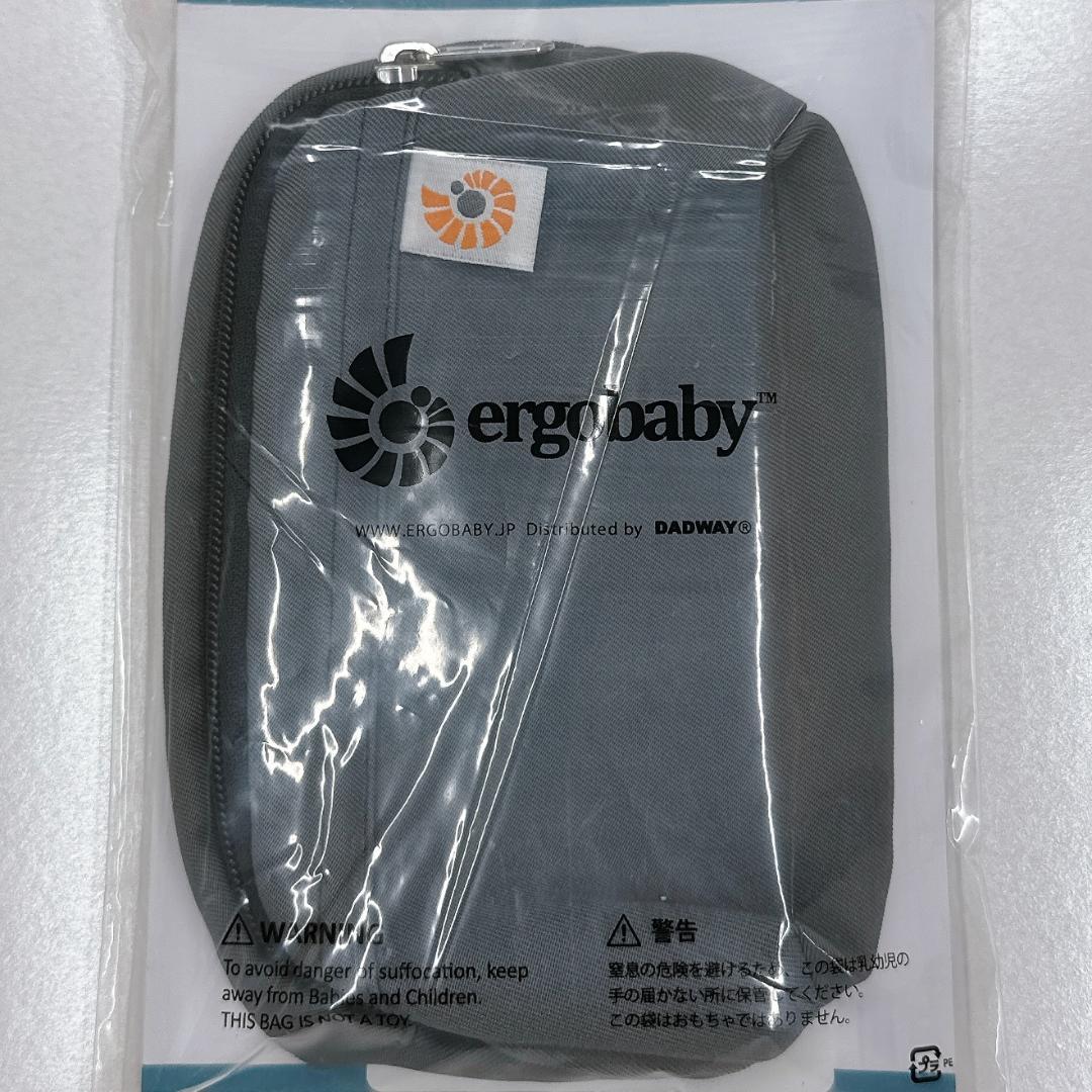 【美品】エルゴベビー オムニブリーズ ソフトフレックス グラファイトグレー