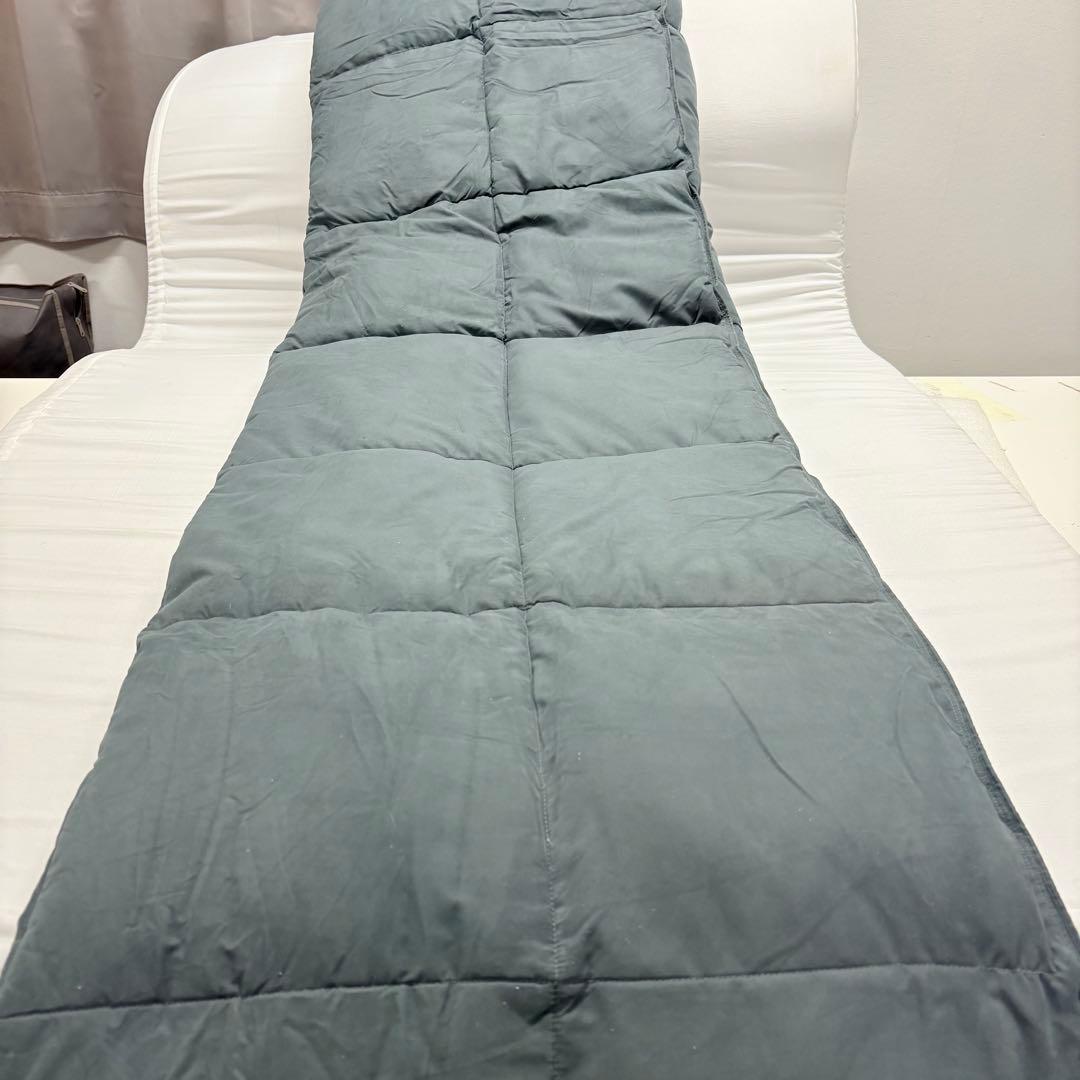 32+34 開封済み　羽毛布団　シングル掛け布団　100％羽毛　詰め物1.1kg