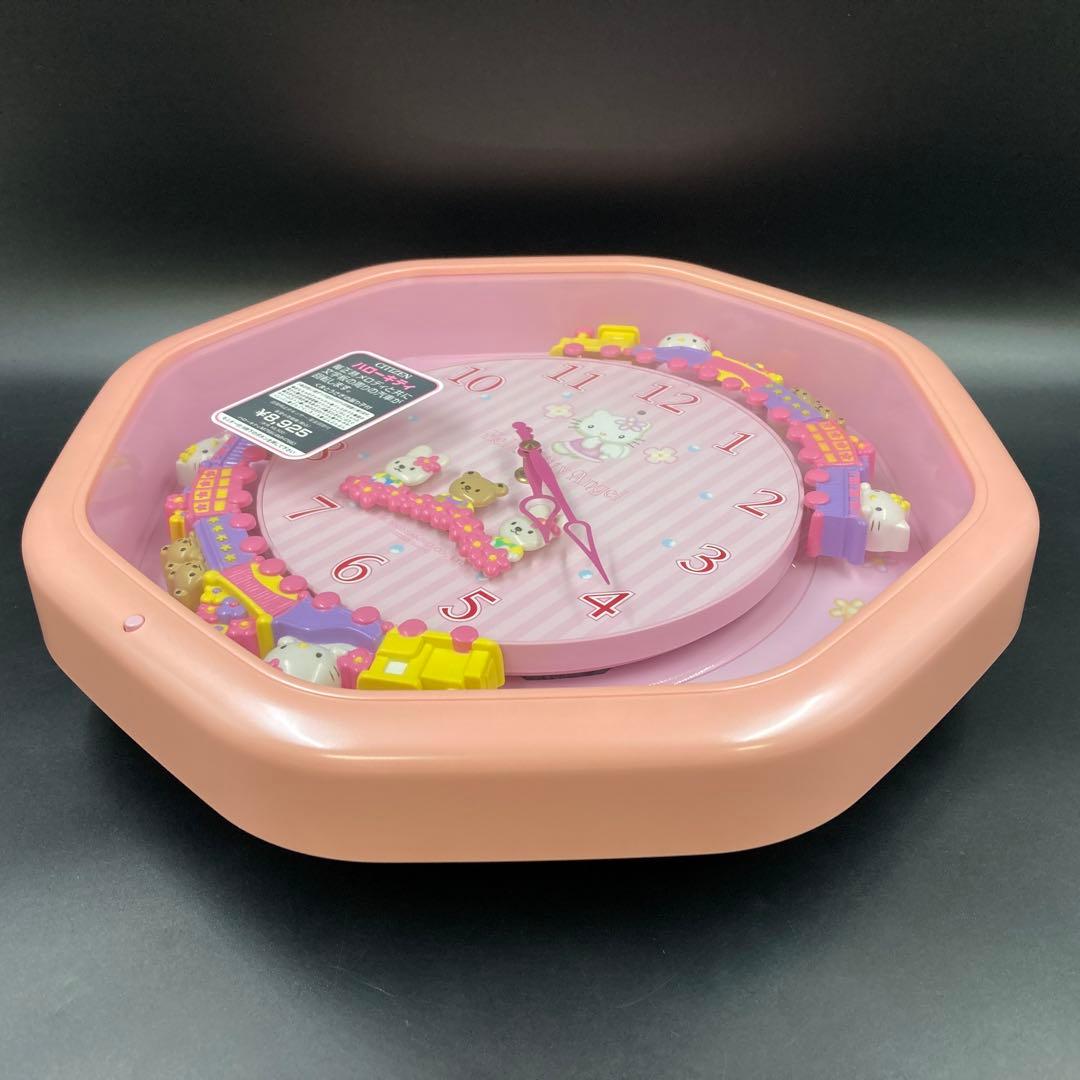 CITIZEN ハローキティ 壁掛け時計 M766 ピンクパール色 サンリオ