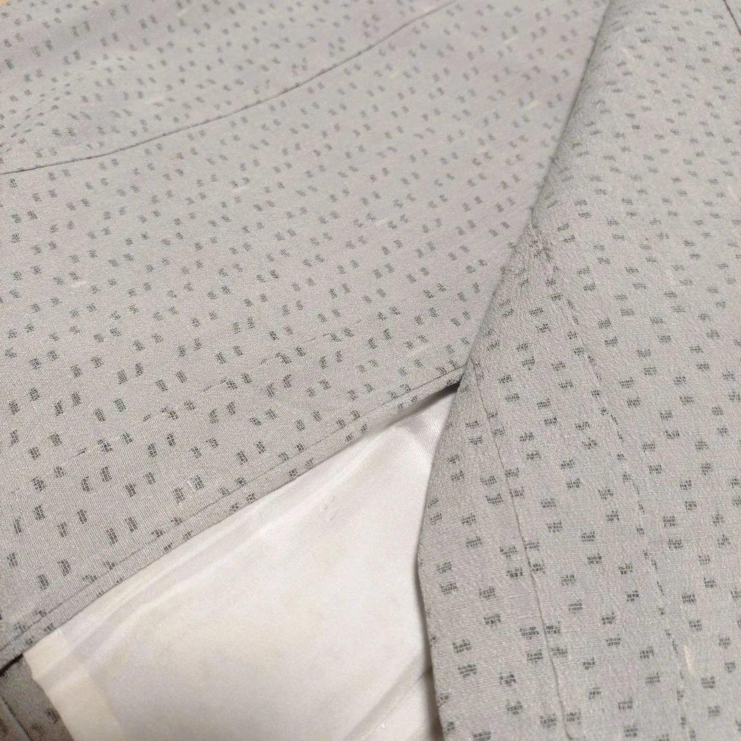 結城縮　単衣　奥順製