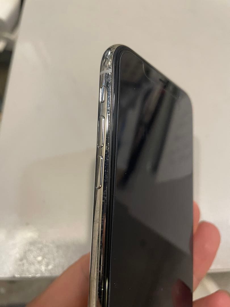 Apple iPhone X シルバー ×ホワイト本体